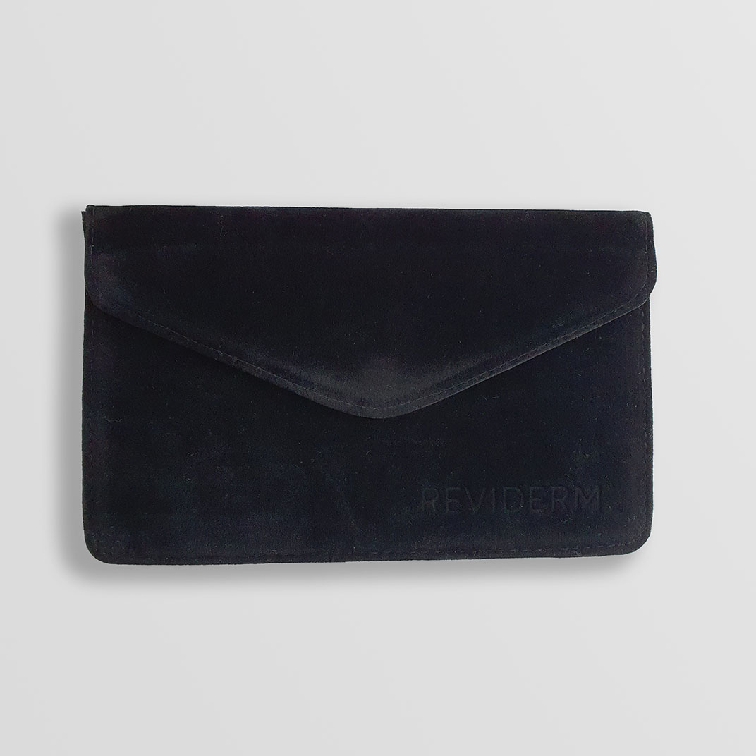 Kosmetiktasche REVIDERM Samt schwarz