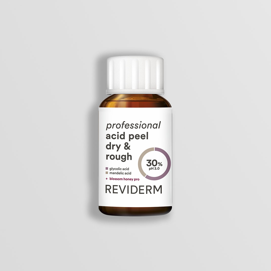 acid peel dry & rough