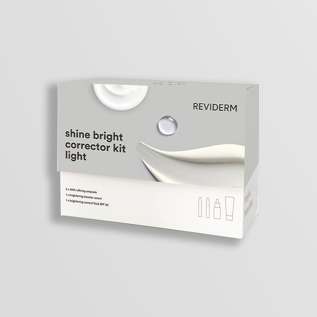 shine bright corrector kit light