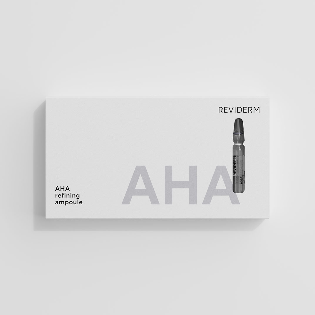 AHA refining ampoule
