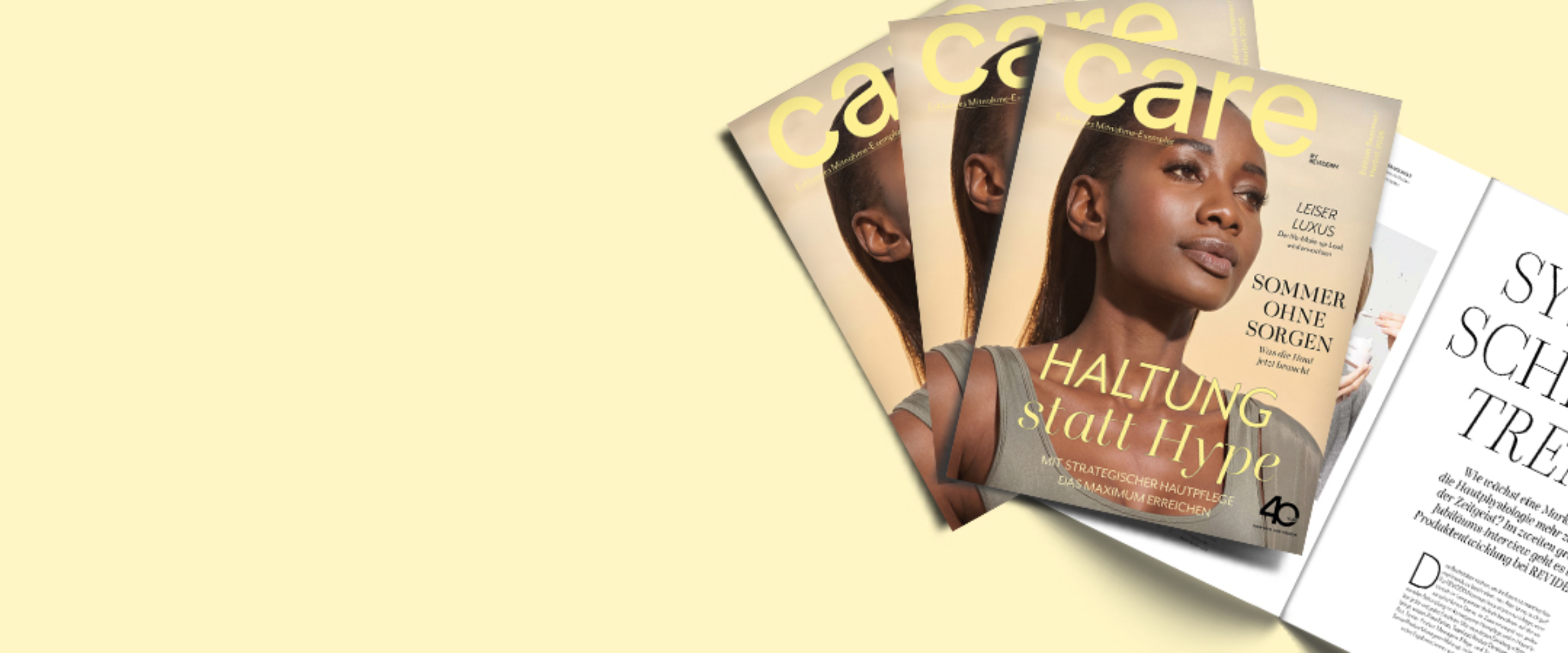 NEU! care Kundenmagazin